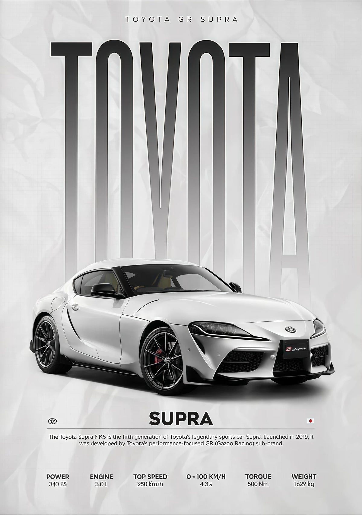 Modern Famous Cars W16 750S Canvas Painting Wall Art Fashion Luxury Sports Car Poster Prints For Living Room Home Decor Gift