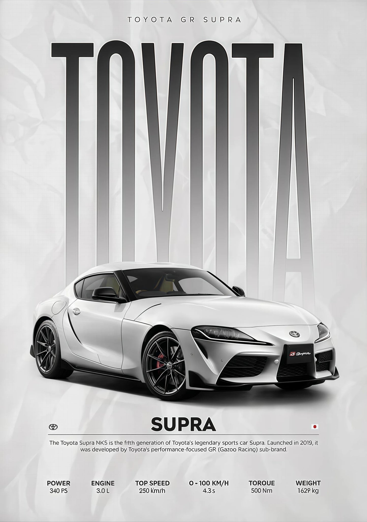 Modern Famous Cars W16 750S Canvas Painting Wall Art Fashion Luxury Sports Car Poster Prints For Living Room Home Decor Gift