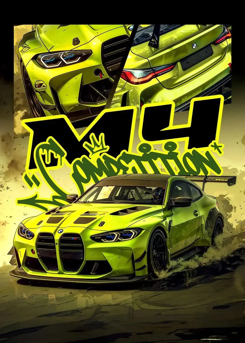 Famous Car Miata Supra Red Street Art Graffiti Style Canvas Wall Painting Printed Poster Modern Home Decoration Birthday Gift
