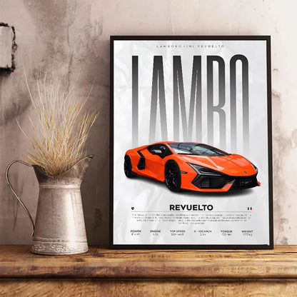 Famous Cars S14 F430 SF90 GTS AMG GT R34 F40 Poster Picture Canvas Painting Wall Art Home Decoration Print for Living Room Decor