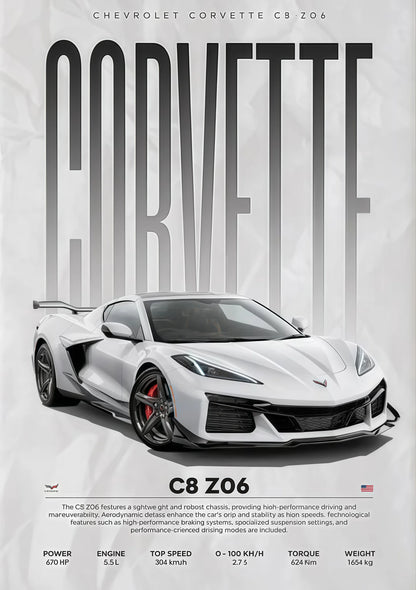 Modern Famous Cars W16 750S Canvas Painting Wall Art Fashion Luxury Sports Car Poster Prints For Living Room Home Decor Gift