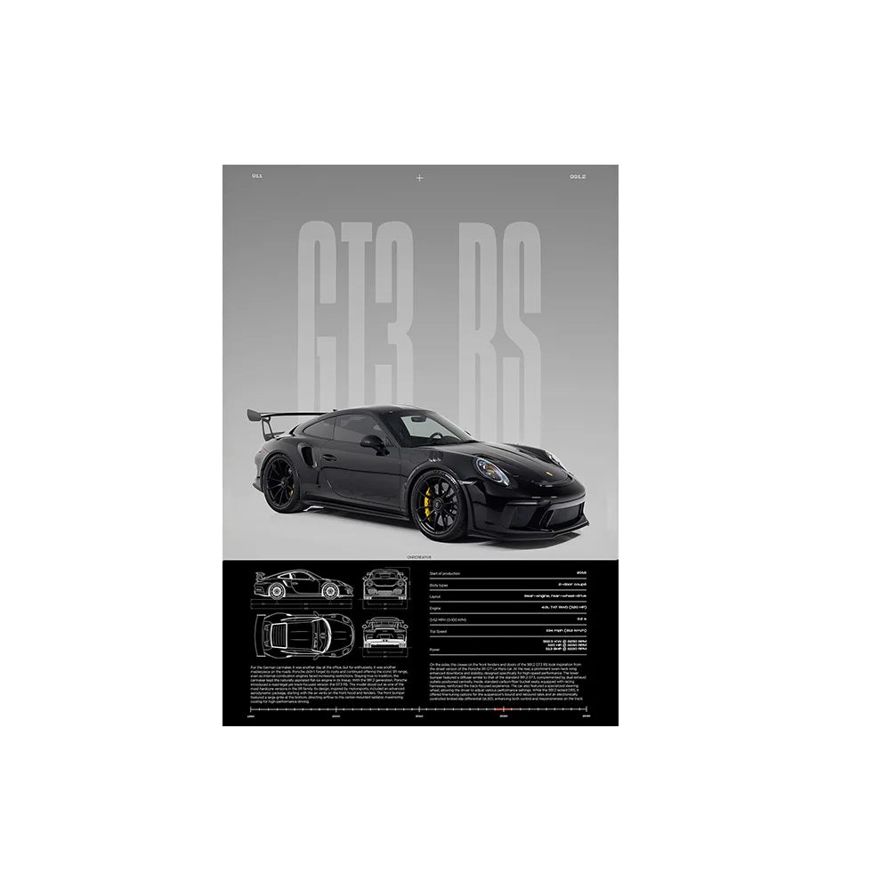 Performance Sports Cars Wall Art Poster Fashion Race Cars Canvas Painting Famous Cars Canvas Art Prints Cars Decorative Pictures