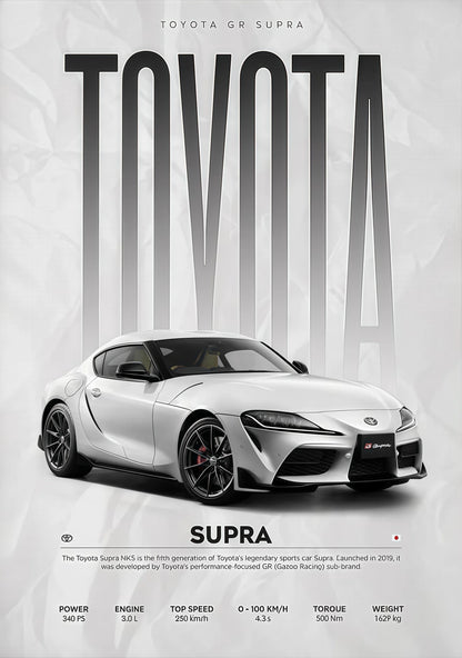 Modern Famous Cars W16 750S Canvas Painting Wall Art Fashion Luxury Sports Car Poster Prints For Living Room Home Decor Gift